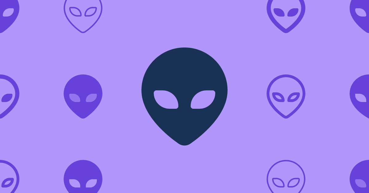 alien background