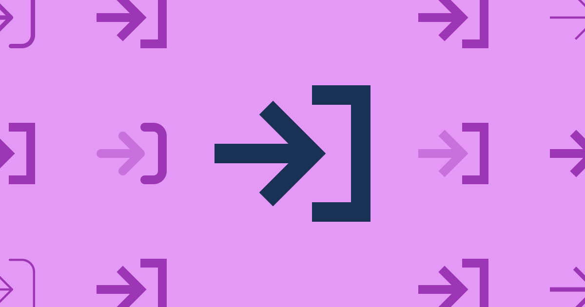 Arrow Right To Bracket Sharp Outline Icon (Sharp Regular) — SVG ...