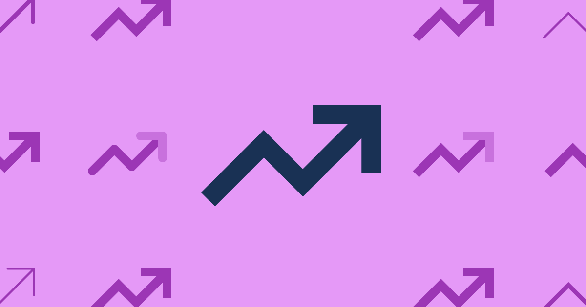 Arrow Trend Up Sharp Filled Icon (Sharp Solid) — SVG Download | Font ...