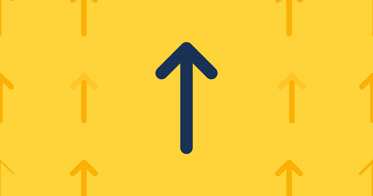 Arrow Up Long Filled Icon (Classic Solid) — Free SVG Download | Font ...