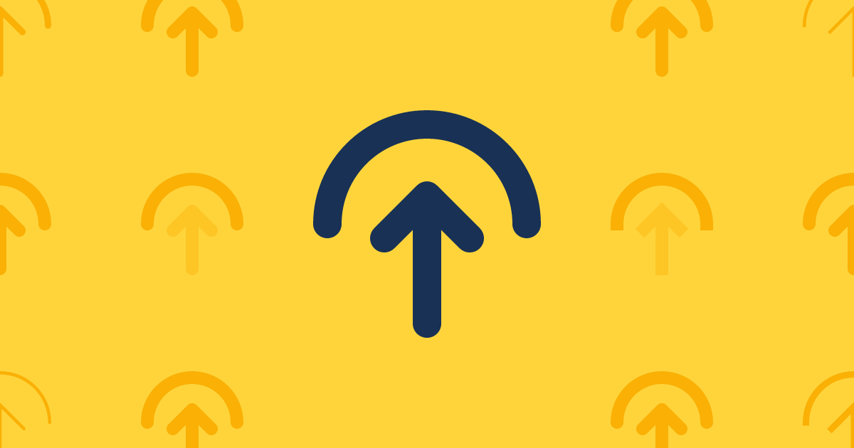 Arrow Up To Arc Light Icon (Classic Light) — SVG Download | Font Awesome