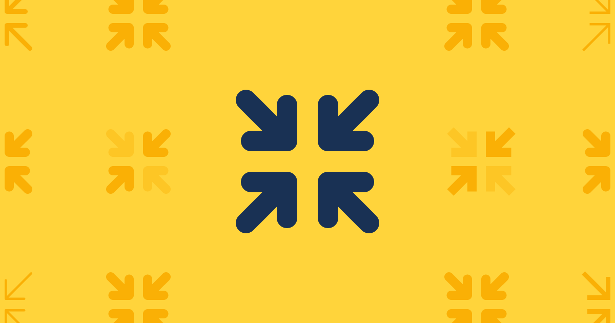 Arrows Minimize Outline Icon (Classic Regular) — SVG Download | Font ...