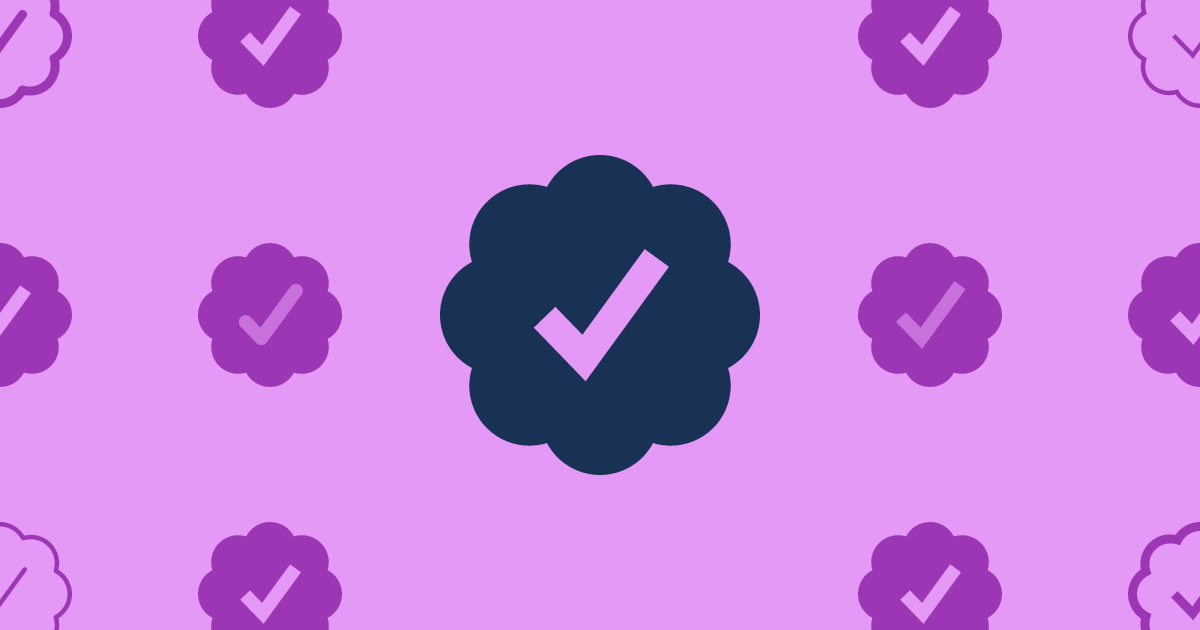 Badge Check Sharp Filled Icon (Sharp Solid) — SVG Download | Font Awesome