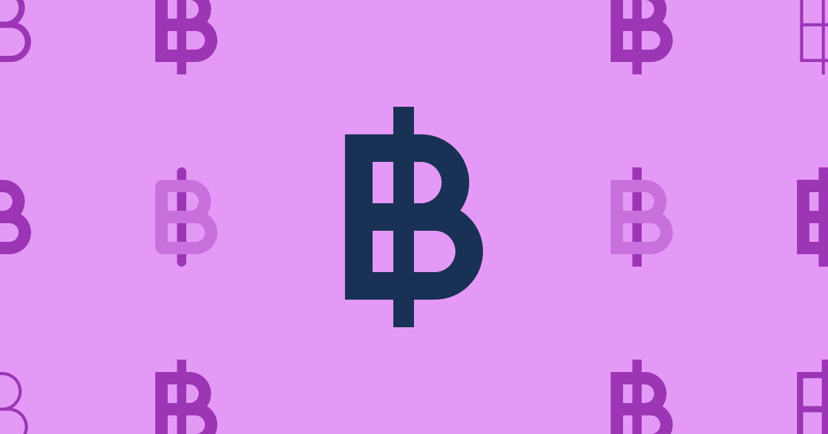 Baht Sign Sharp Outline Icon (Sharp Regular) — SVG Download | Font Awesome