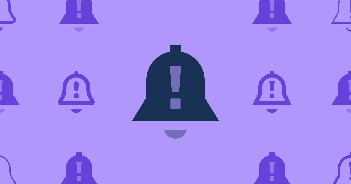 Bell Exclamation Sharp Duotone Icon (Sharp Duotone Solid) — SVG ...