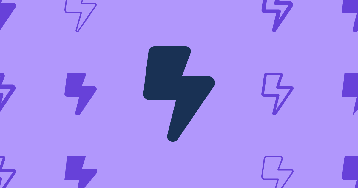 Bolt Lightning Solid Icon | Font Awesome