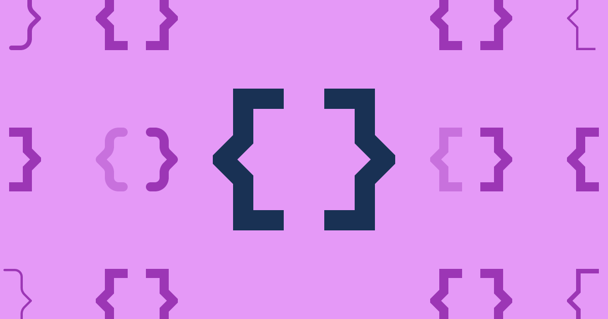 Brackets Curly Sharp Filled Icon (Sharp Solid) — SVG Download | Font ...