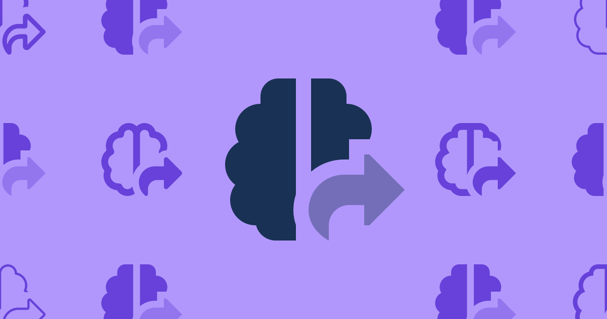 Brain Arrow Curved Right Sharp Duotone Icon (Sharp Duotone Solid) — SVG ...