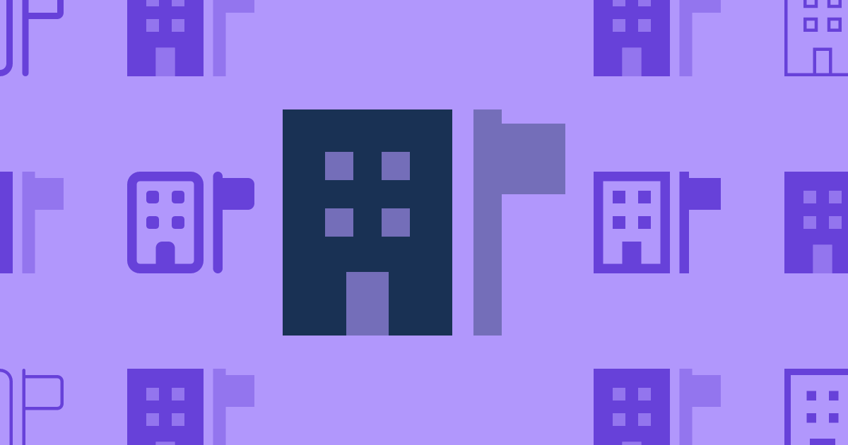 Building Flag Sharp Duotone Icon (Sharp Duotone Solid) — SVG Download ...