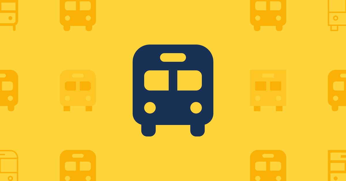 Bus Light Icon | Font Awesome