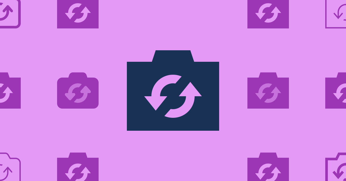 Camera Rotate Sharp Filled Icon (Sharp Solid) — SVG Download | Font Awesome