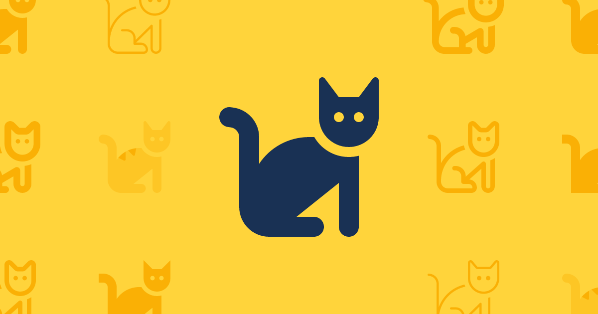 Cat Clipart-icon style cat simple drawing