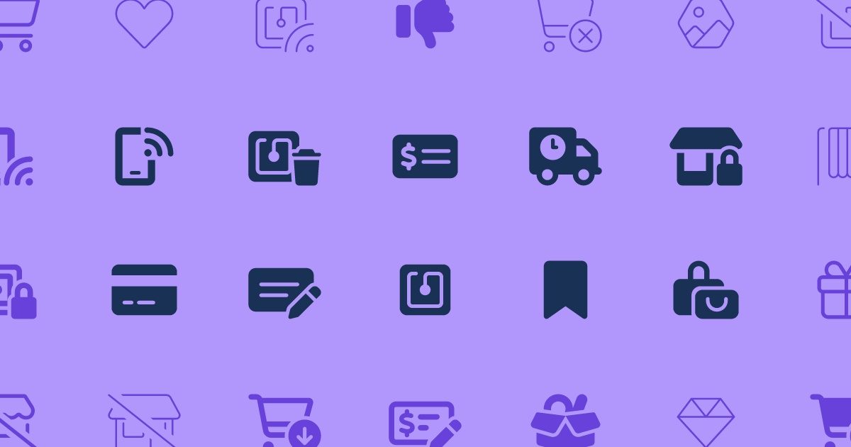 Categories - Free commerce and shopping icons