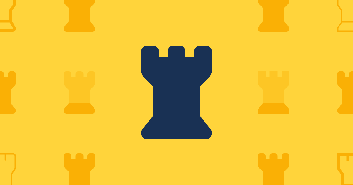 Chess Rook Classic Solid Icon | Font Awesome