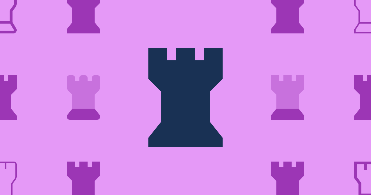 Chess Rook Sharp Thin Icon (Sharp Thin) — SVG Download | Font Awesome