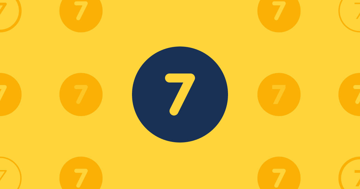 Circle 7 Filled Icon (Classic Solid) — SVG Download | Font Awesome