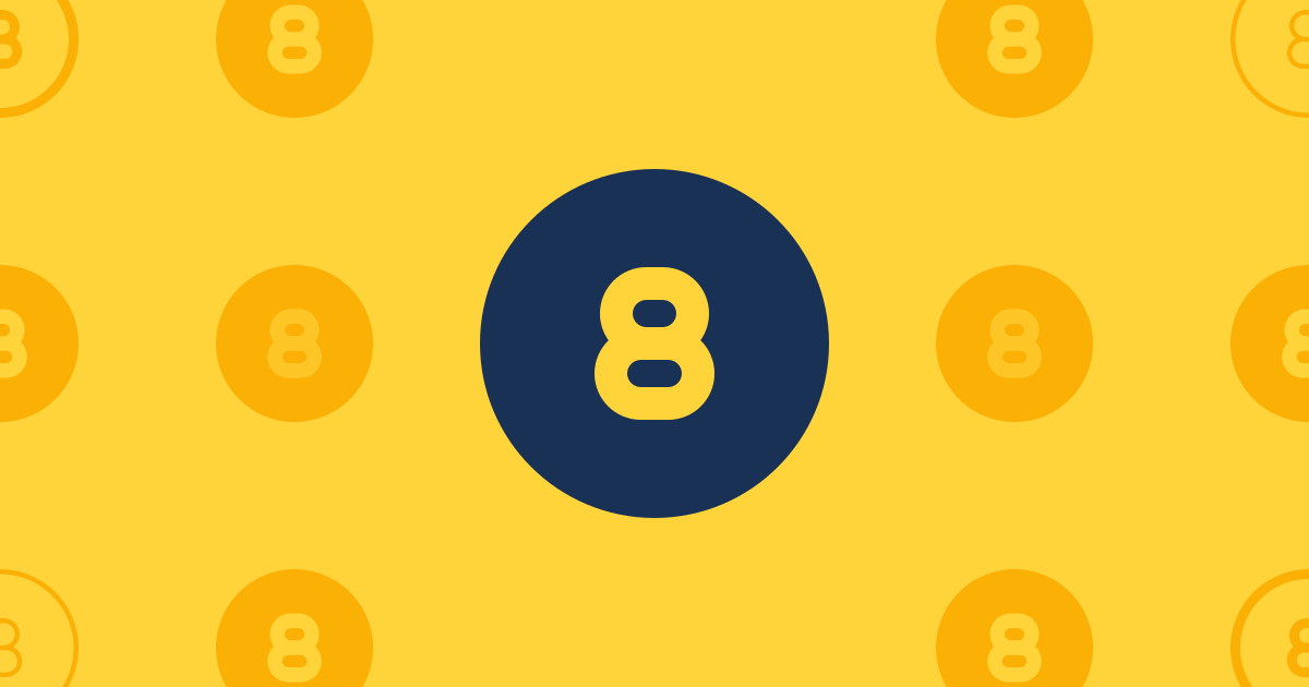 Circle 8 Outline Icon (Classic Regular) — SVG Download | Font Awesome