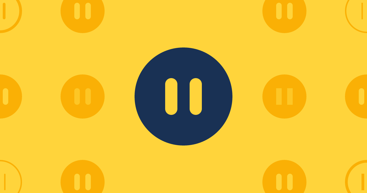 Circle Pause Solid Icon Font Awesome