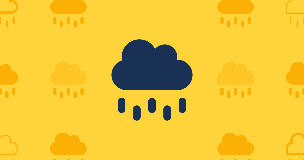 Cloud Drizzle Light Icon (Classic Light) — SVG Download | Font Awesome