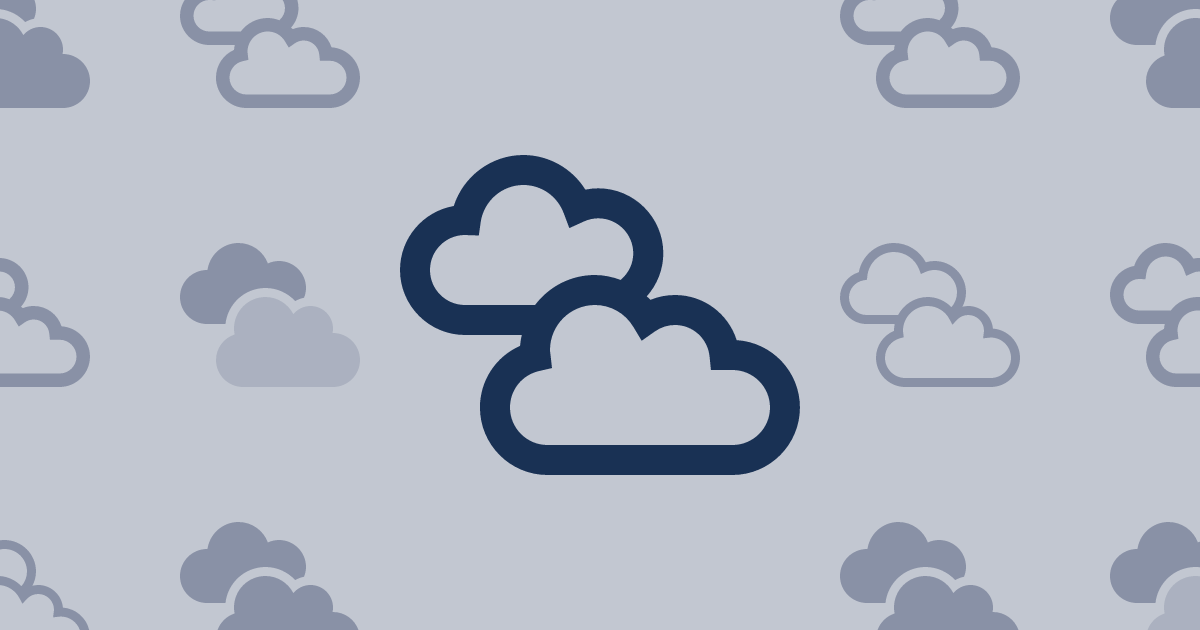 Clouds Regular Icon | Font Awesome