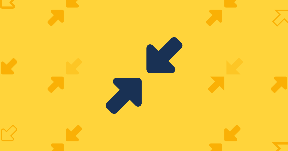 Down Left And Up Right To Center Light Icon (Classic Light) — SVG ...