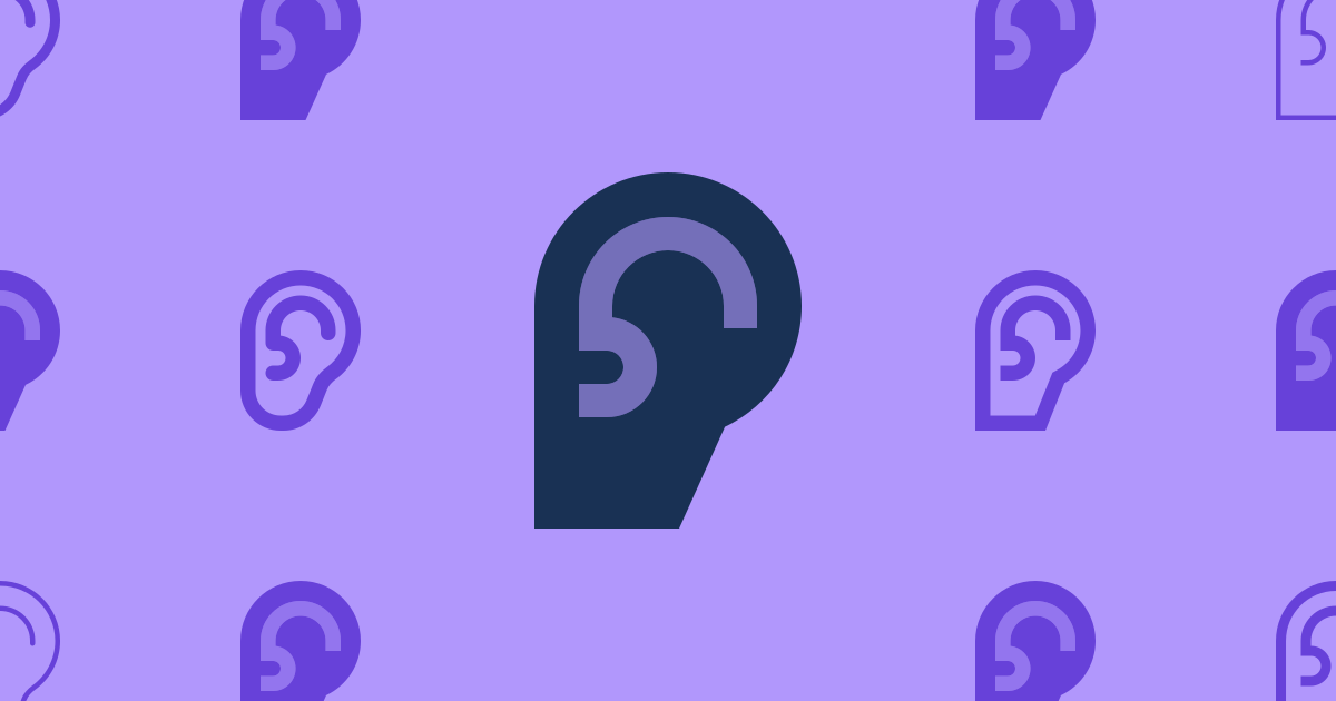 Ear Sharp Duotone Icon (Sharp Duotone Solid) — SVG Download | Font Awesome