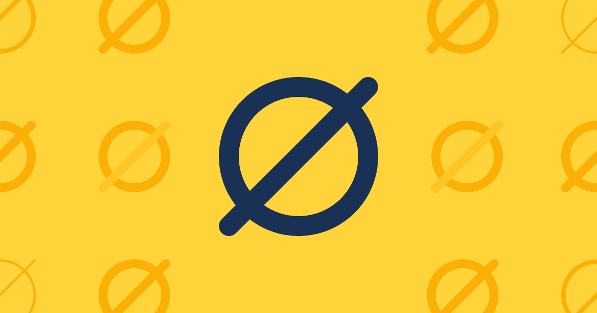 Empty Set Icon Font Awesome