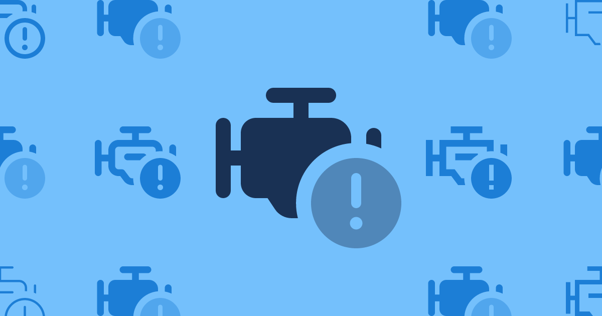 Engine Warning Duotone Icon (Duotone Solid) — SVG Download | Font Awesome