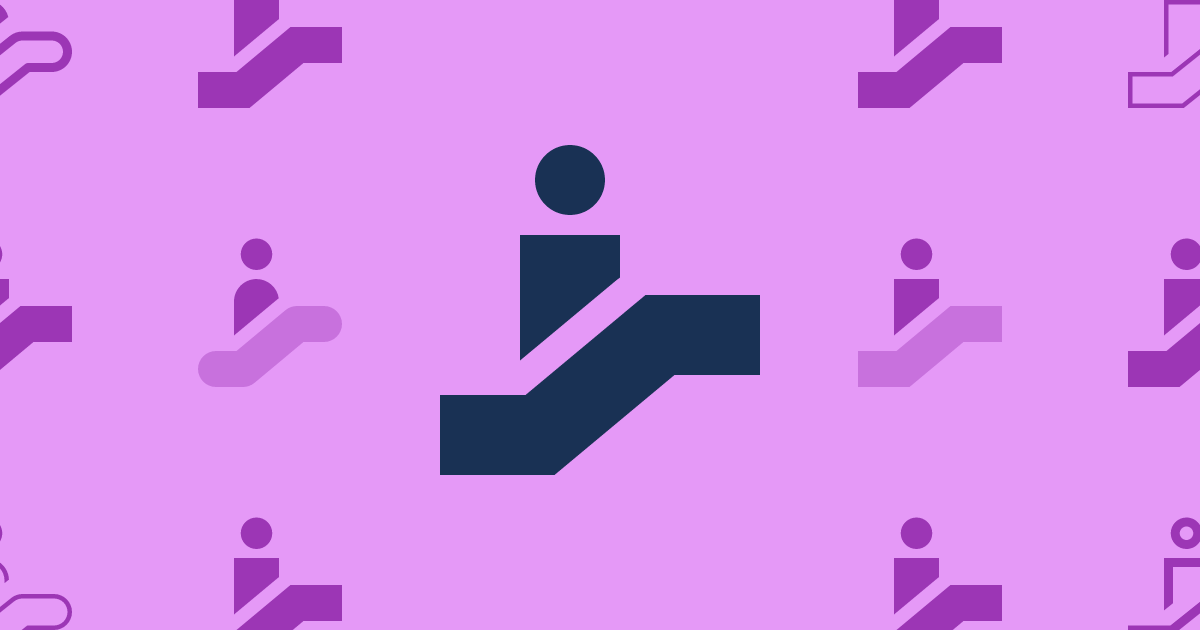 Escalator Sharp Outline Icon (Sharp Regular) — SVG Download | Font Awesome