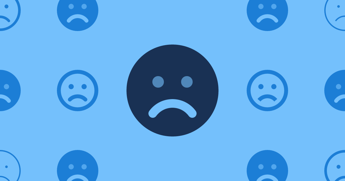 Face Frown Duotone Icon (Duotone Solid) — SVG Download | Font Awesome