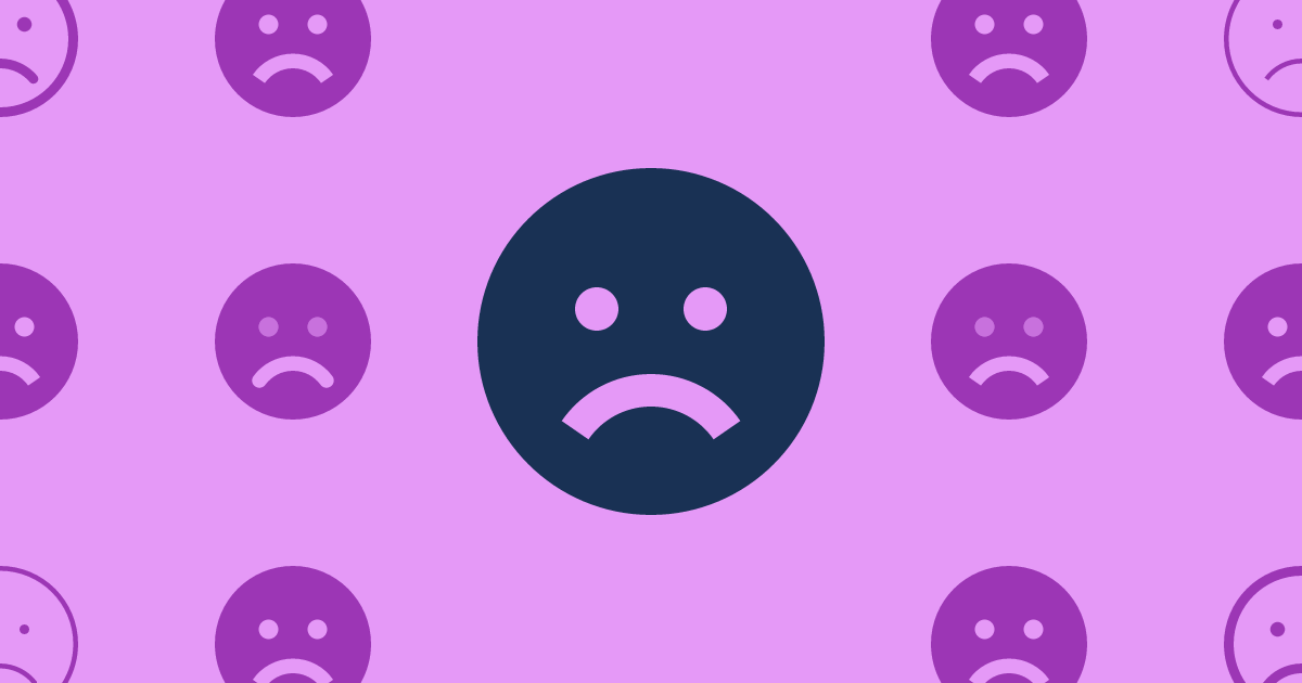 Face Frown Sharp Filled Icon (Sharp Solid) — SVG Download | Font Awesome