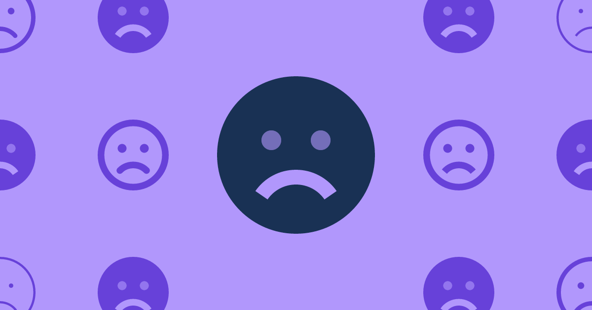 Face Frown Sharp Duotone Icon (Sharp Duotone Solid) — SVG Download ...