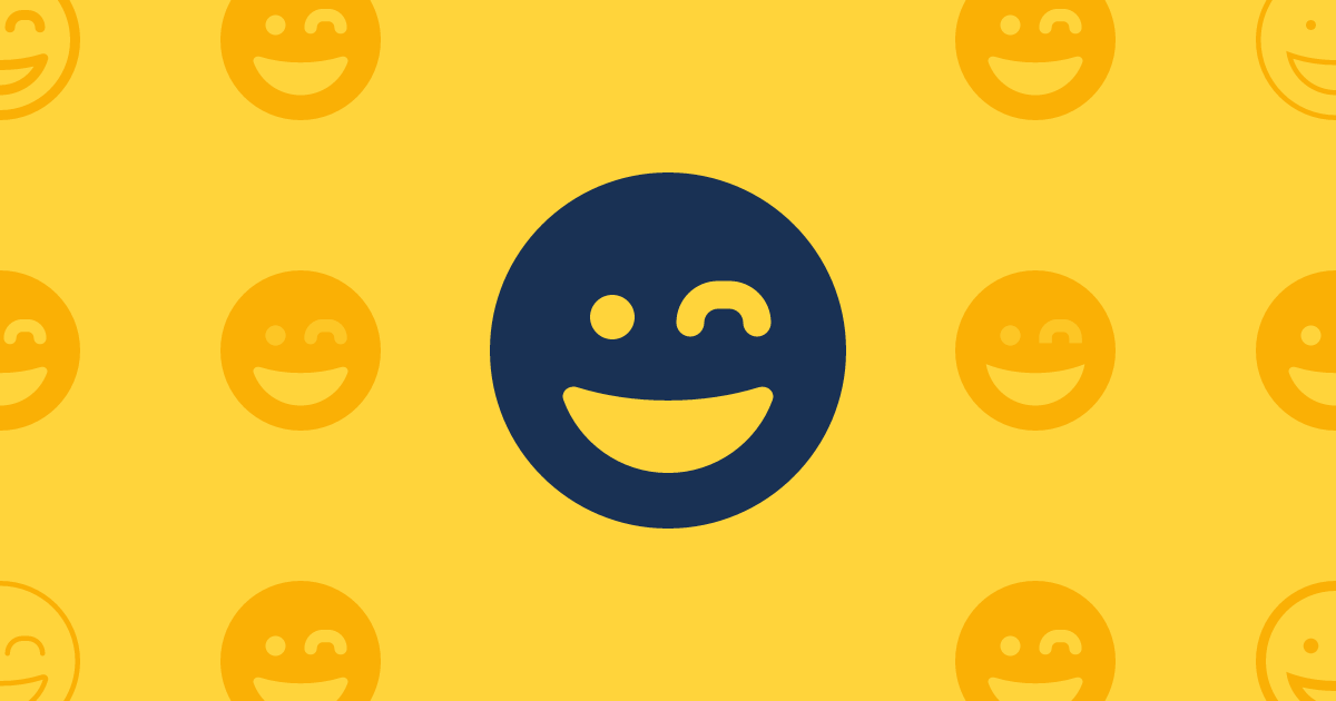 Face Grin Wink Filled Icon (Classic Solid) — Free SVG Download | Font ...