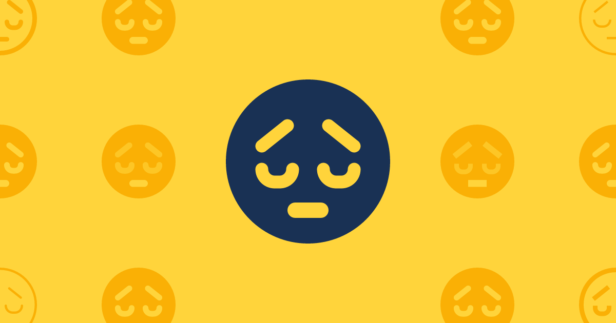 Face Pensive Light Icon (Classic Light) — SVG Download | Font Awesome