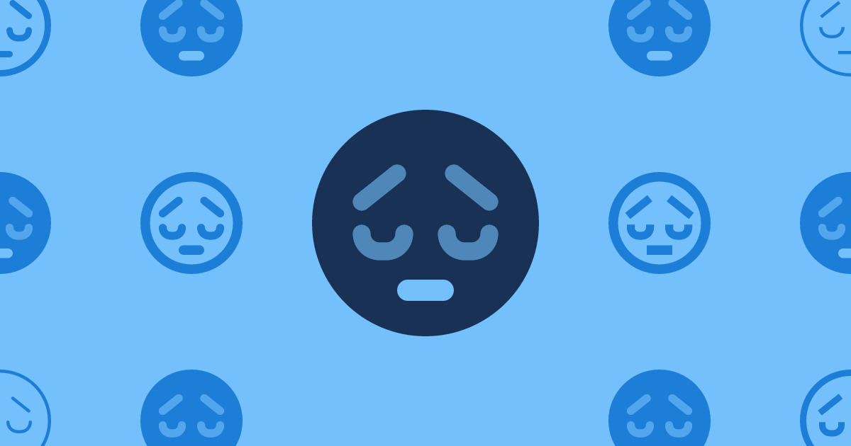 Face Pensive Duotone Icon (Duotone Solid) — SVG Download | Font Awesome