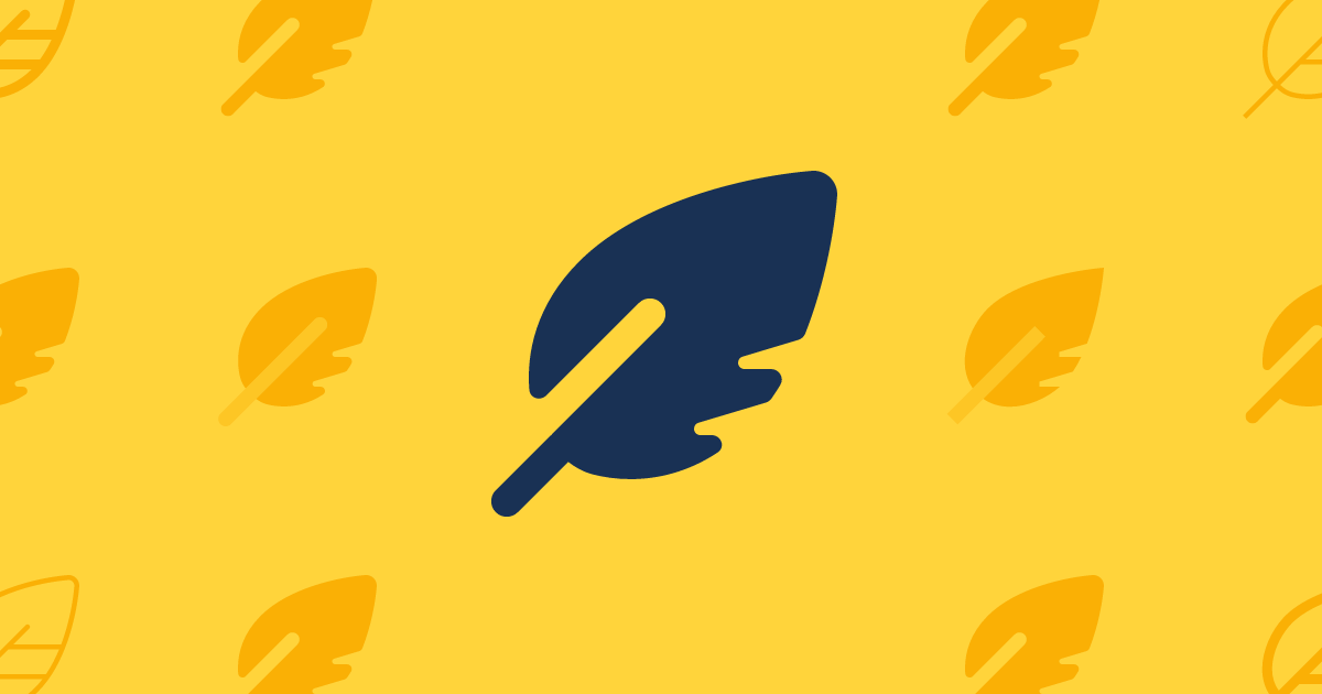 Feather Pointed Filled Icon (Classic Solid) — Free SVG Download | Font ...