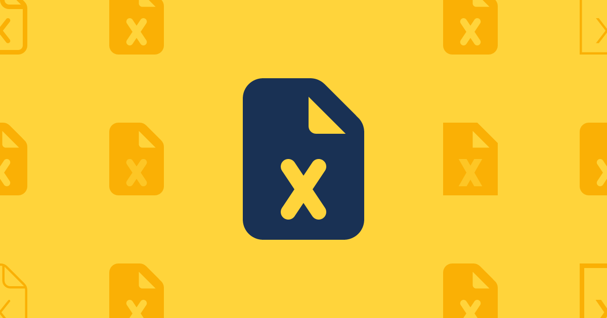 excel file icon