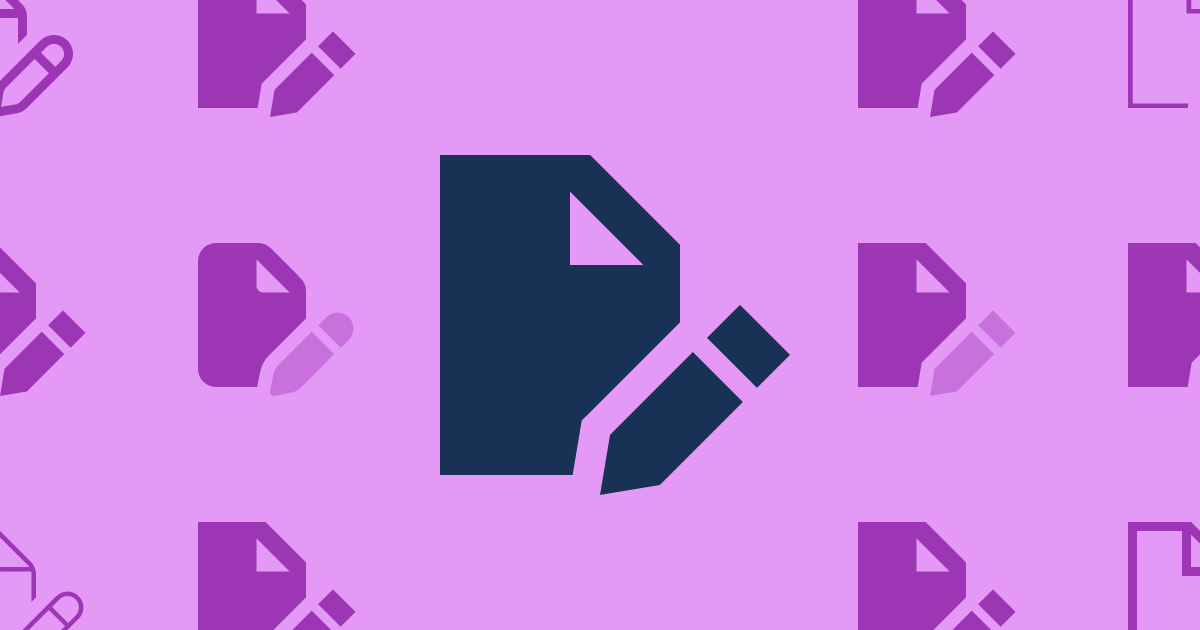 File Pen Sharp Filled Icon (Sharp Solid) — SVG Download | Font Awesome