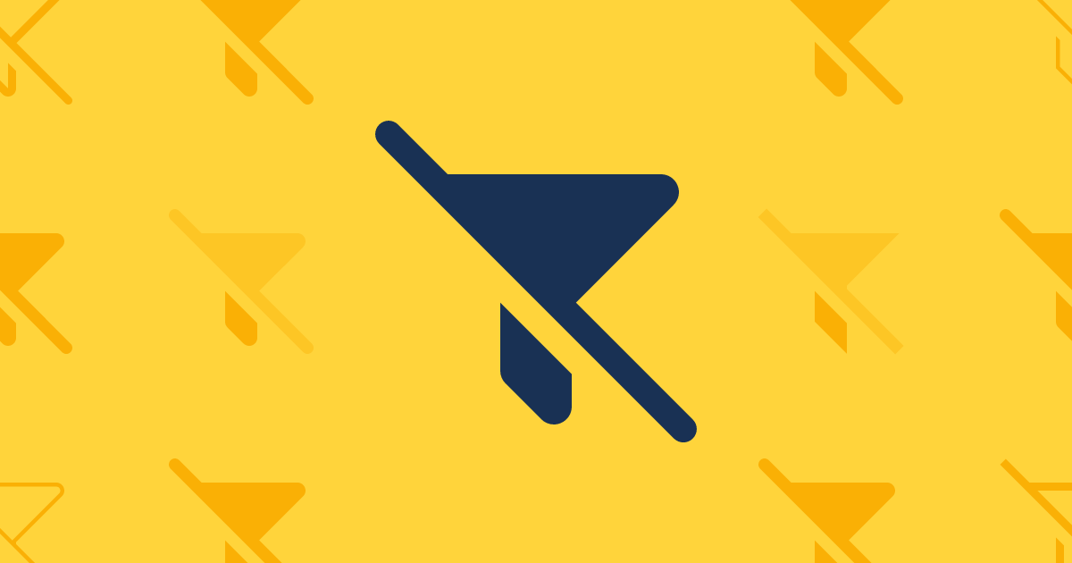 Filter Slash Light Icon (Classic Light) — SVG Download | Font Awesome