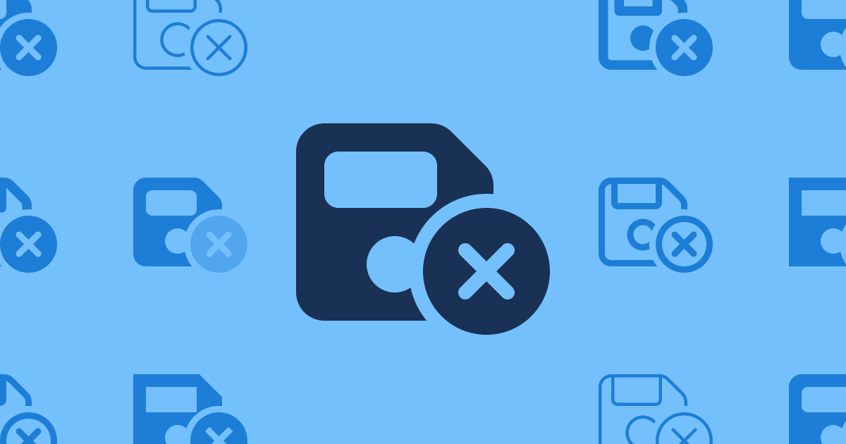 Floppy Disk Circle Xmark Regular Icon | Font Awesome