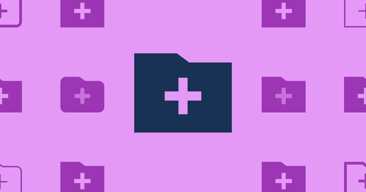 Folder Plus Sharp Thin Icon (Sharp Thin) — SVG Download | Font Awesome