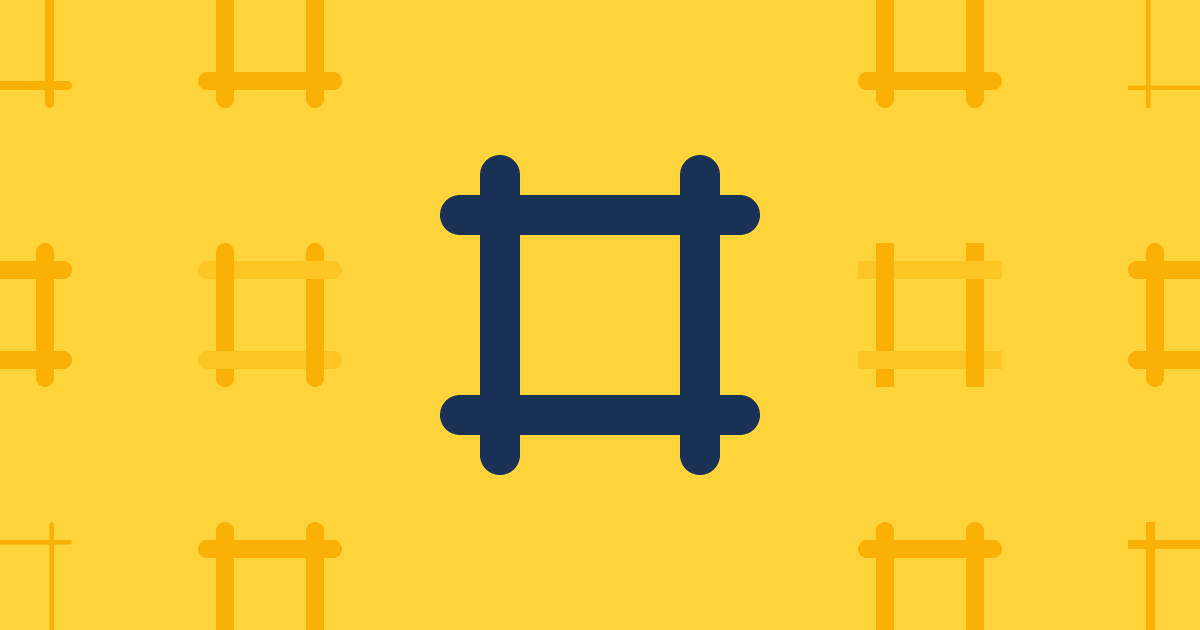 Frame regular icon font awesome