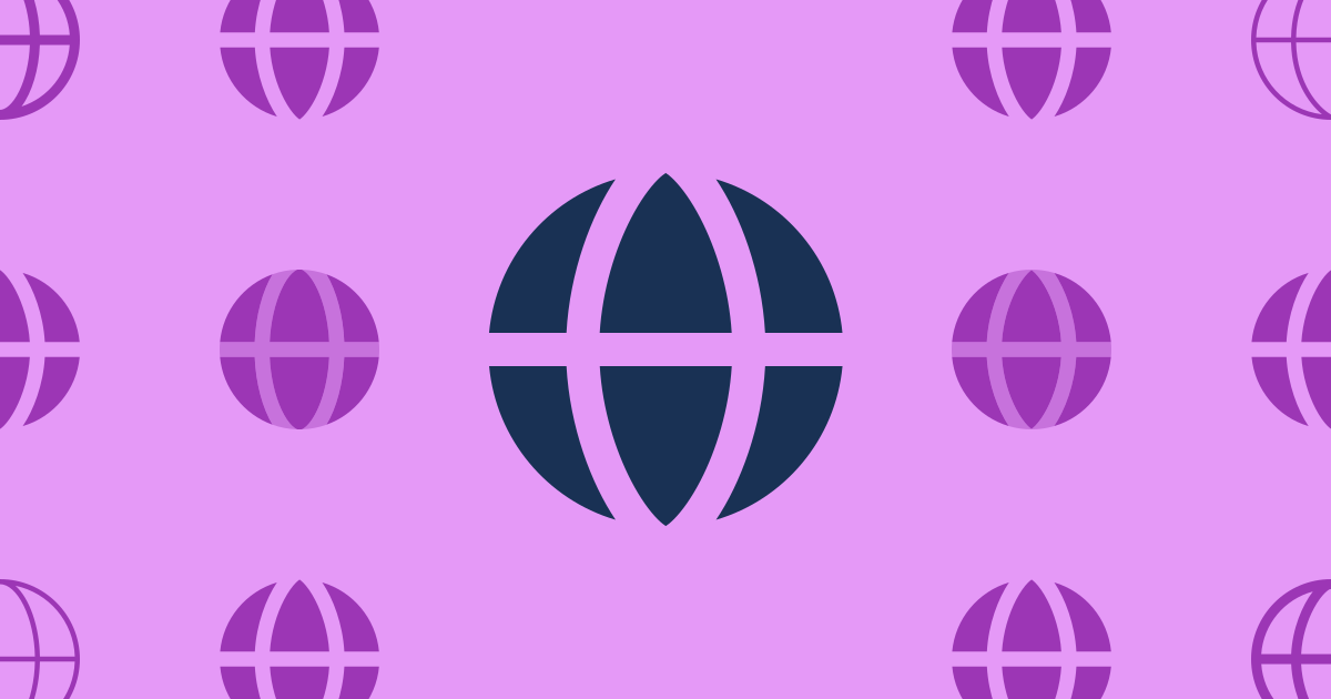 Globe Sharp Outline Icon (Sharp Regular) — SVG Download | Font Awesome