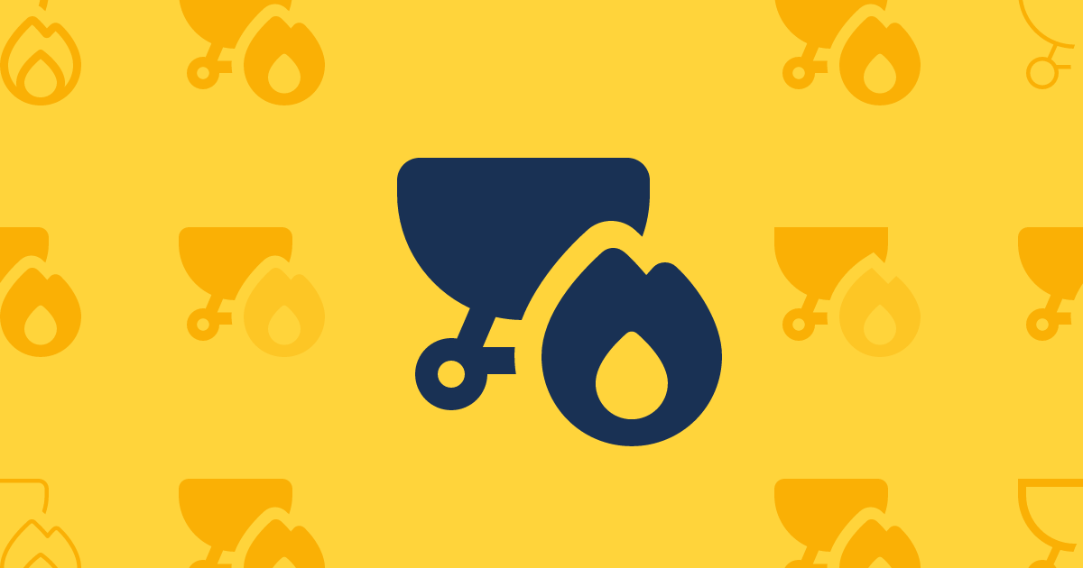 Grill Fire Thin Icon (Classic Thin) — SVG Download | Font Awesome