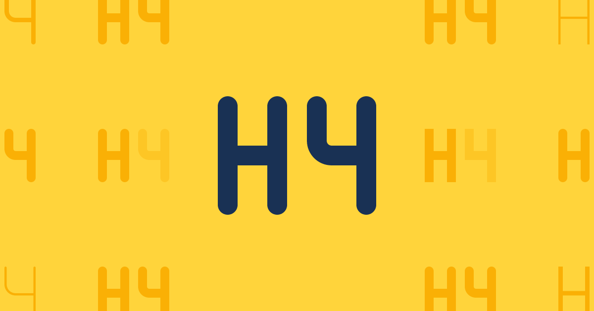 H4 Icon | Font Awesome