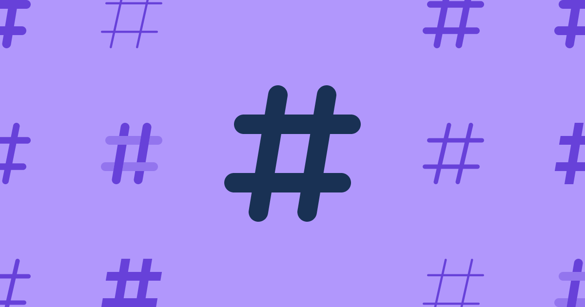 Hashtag Icon | Font Awesome