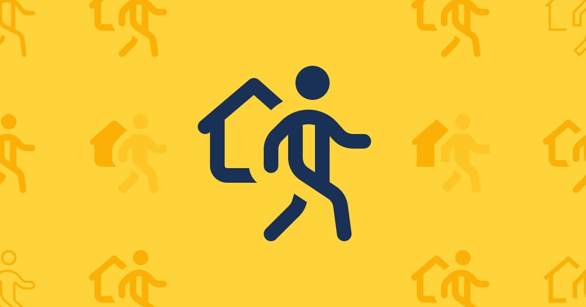 House Person Leave Classic Regular Icon Font Awesome House Person Leave Classic Regular Icon Font Awesome
