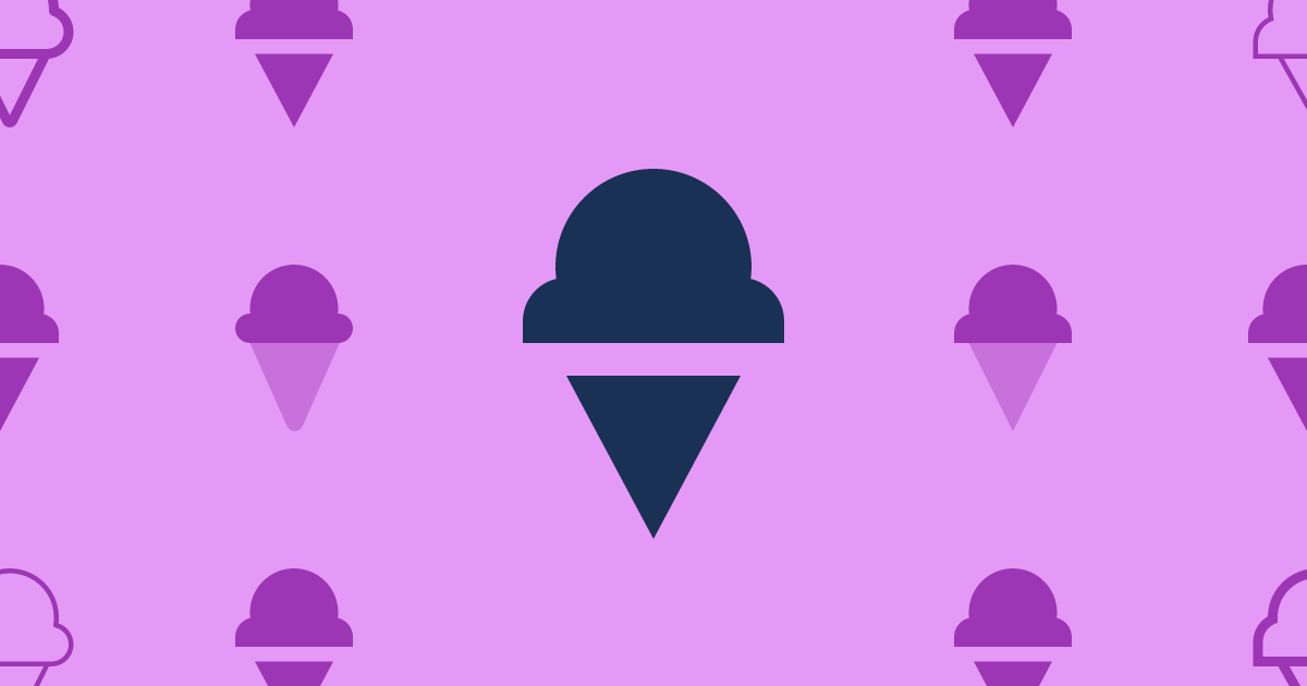 Ice Cream Sharp Filled Icon (Sharp Solid) — SVG Download | Font Awesome