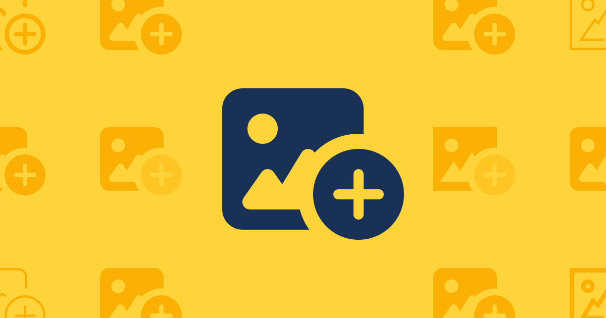 Image Circle Plus Solid Icon | Font Awesome