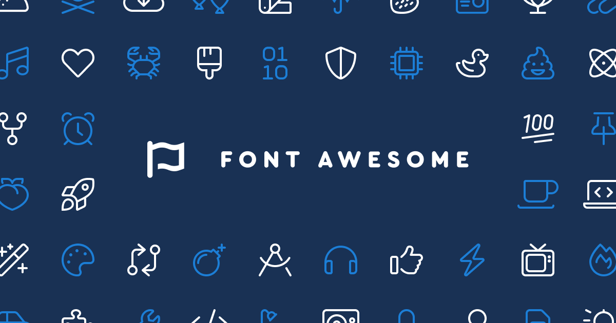 Font Awesome là một bộ sưu tập icon font rất phổ biến trên trang web. Với hàng ngàn biểu tượng độc đáo sẽ giúp bạn tạo nên các trang web đẹp mắt và chuyên nghiệp hơn. Hãy khám phá thêm về Font Awesome thông qua hình ảnh liên quan đến nó.